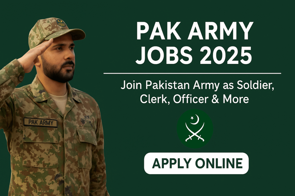 PAK ARMY Jobs 2025